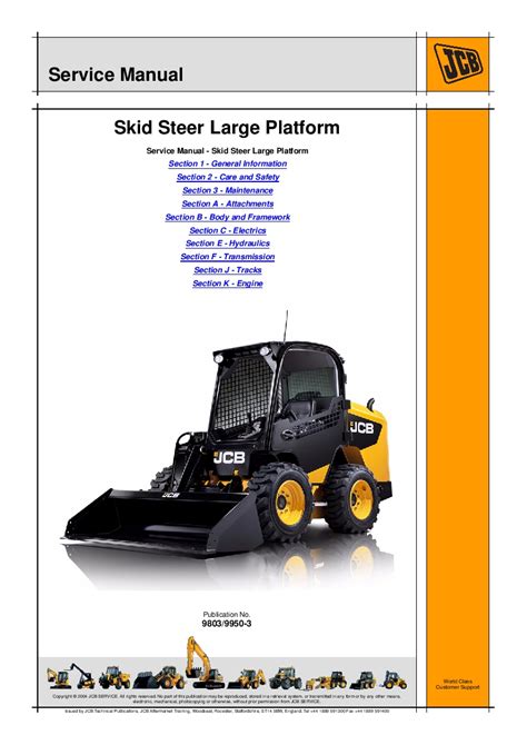 jcb 260 skid steer manual|jcb 260t service manual.